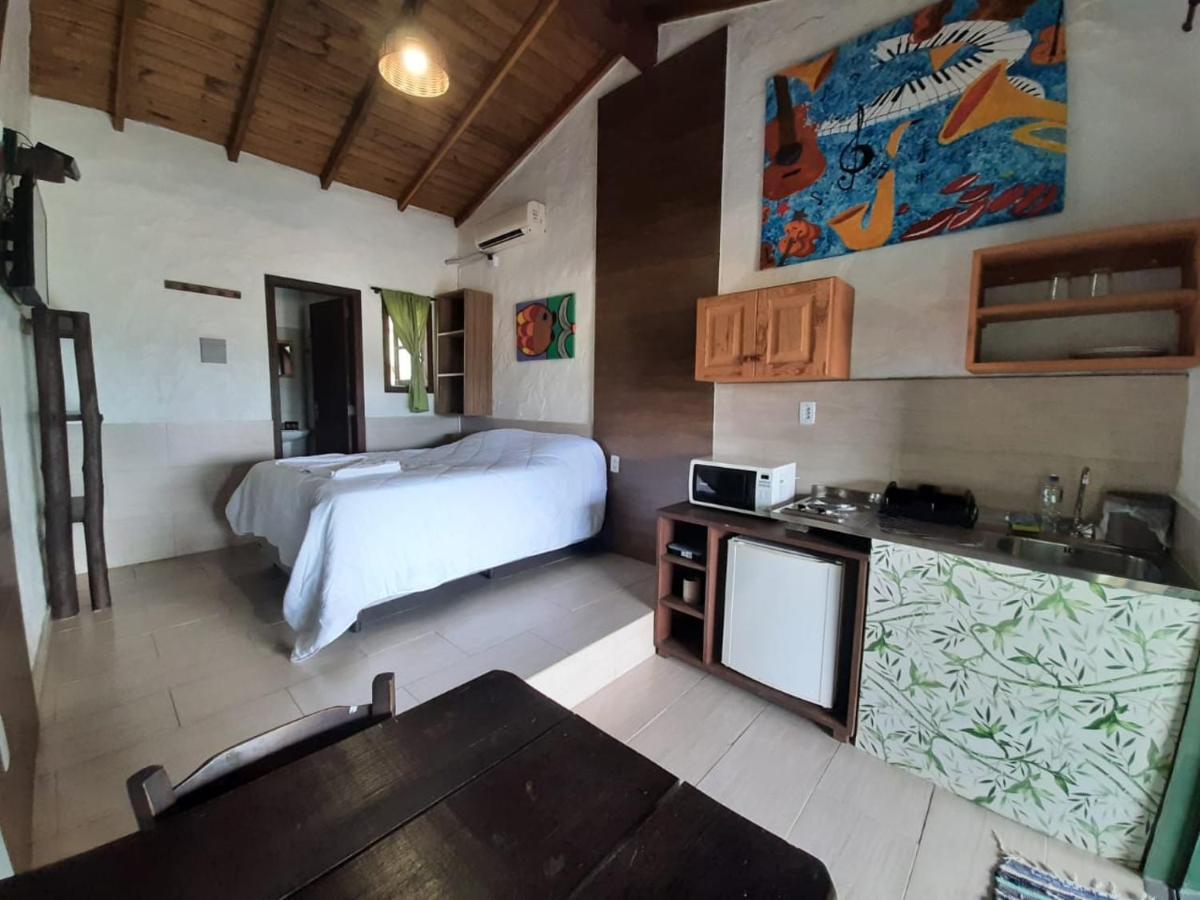 Pousada Vale Verde Bungalows Praia do Rosa Bagian luar foto